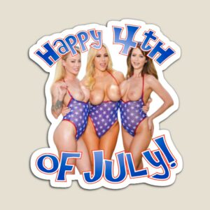 Naked MILF 4th of July