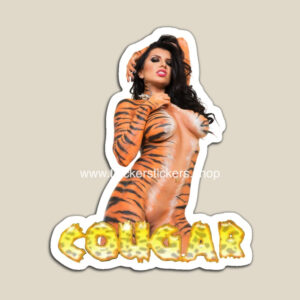 big jugs-MILF-cougars-model-huge-booty-stickers-magnets