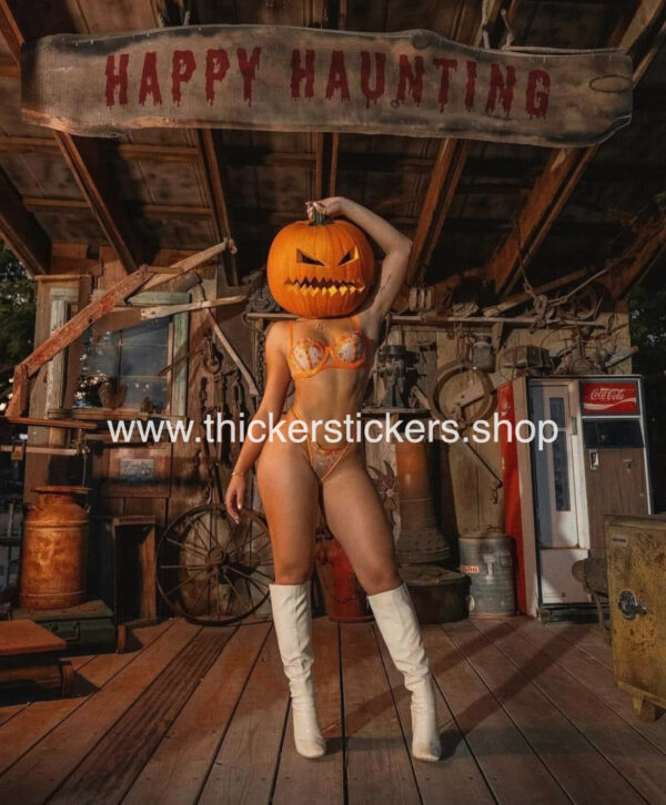 Adult Halloween Themed Sexy Stickers and Magnets