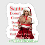 Body art Choose from Amazing Adult themed sexy: Hot Busty Winter MILFs,Holdiay Pornstars, Hot Christmas Cougars, Big yule Time Booties Snow bunny pin up MILF Collectibles Santas Thickest big boob Girls Callipygous. Nude art merchandise, cosplay, stickers, sexy magnets, adult-Meme Girls shirts, naughty Christmas Jokes  boobs, butts-and babes gifts from #thickerstickers #christmasthick