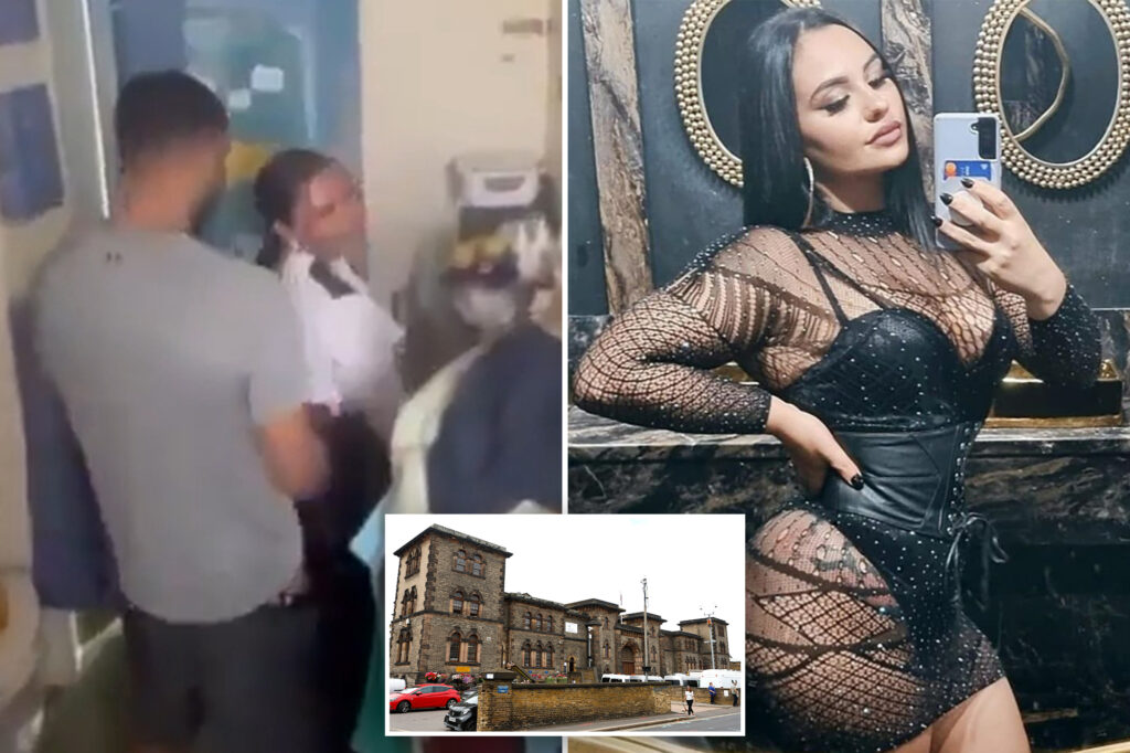 Female prison officer arrested after she’s allegedly filmed having sex with inmate in his cell
