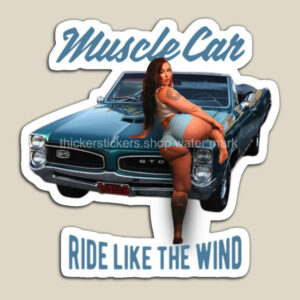 1966 Pontiac GTO old school muscle car pin up