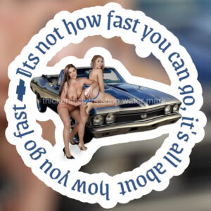 2 Girls & A Classic Chevelle Convertible