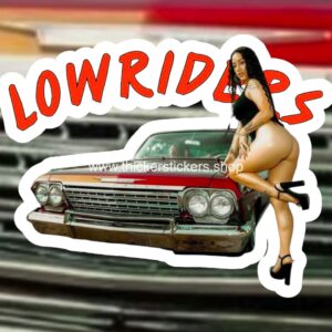 Low Riders Nude Model Pin Up Thickerstickers Body art stickers and magnets