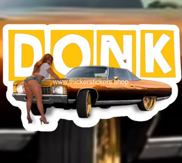 DONK, Classic Chevy Impala, curvy Model Collectibles