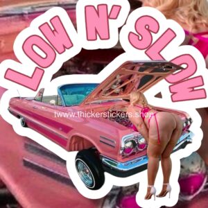 Pink Low Rider Curvy Model Collectibles "Low N' Slow