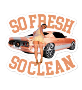 So Fresh So Clean Peach Camaro