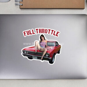 Chevelle Full Throttle Nude pin up babe