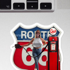 Route 66 Busty Gas Girl