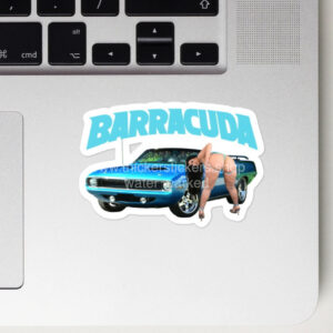 Plymouth Barracuda Model pin up