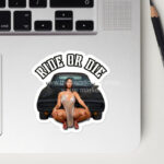Blades Charger Sexy Sticker | Vinyl | Decal for Tool Box, Garage, Car Window, Bumper, Laptop, Water Bottle, Wall Art Collectibles 