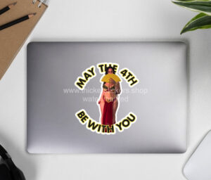 Star Wars Cosplay Sexy Sticker | Vinyl | Decal for Tool Box, Garage, Car Window, Bumper, Laptop, Water Bottle 4 inch.
