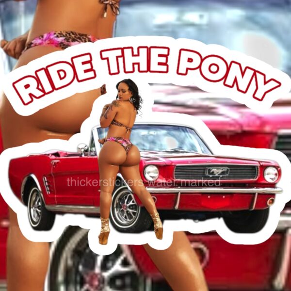 Ride The Pony Convertible Ford Mustang